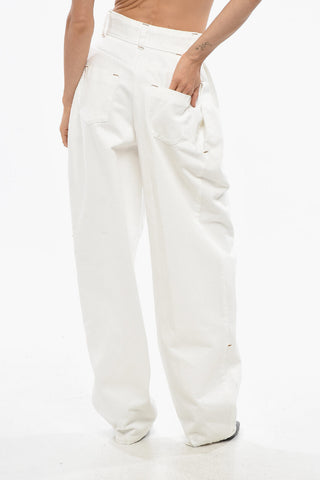 Single-pleated CURZIO Balloon Fit Denims 21cm