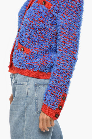Tweed Wool Cardigan CONFETTI