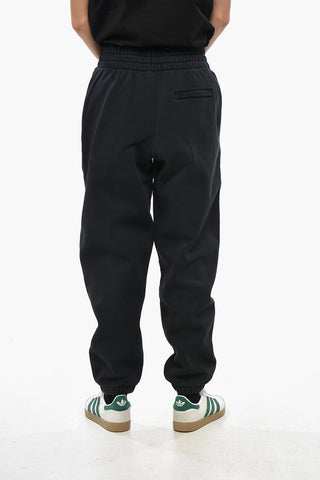 Joggers in Cotone a Tinta Unita