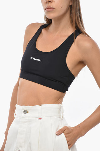 Crop Top BIOSFERA with Printed Logo