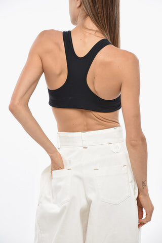 Crop Top BIOSFERA with Printed Logo