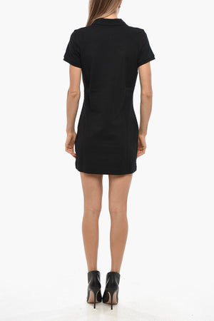 Polokleid D-TENNY aus Baumwoll-Piqué mit Oval-D-Logo