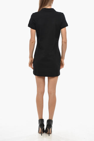 Polokleid D-TENNY aus Baumwoll-Piqué mit Oval-D-Logo