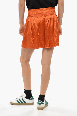 Shorts Boxer in Satin con Patch Logo