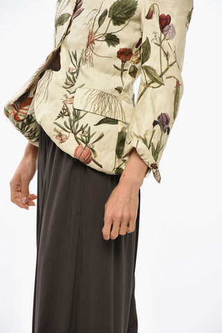 Blazer in Cotone SOMERSET con Motivo Floreale