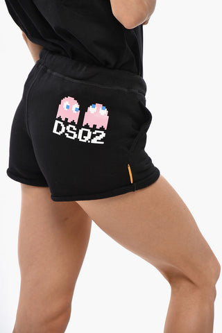 PAC-MAN Solid Shorts T-FIT with Contrast Print