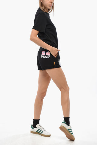 PAC-MAN Solid Shorts T-FIT with Contrast Print
