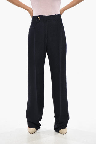 Pantaloni Palazzo SAUGE in Tessuto Stretch