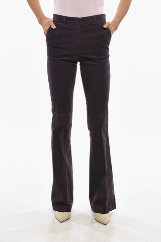 Corded Velour Bootcut Pants MATISSE
