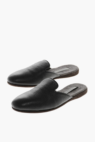 해머드 가죽 클로그