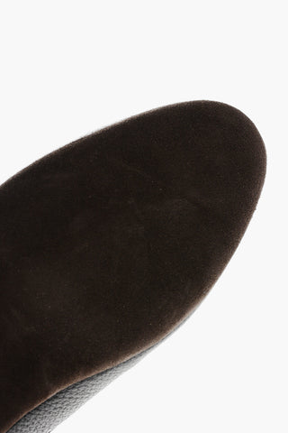 해머드 가죽 클로그