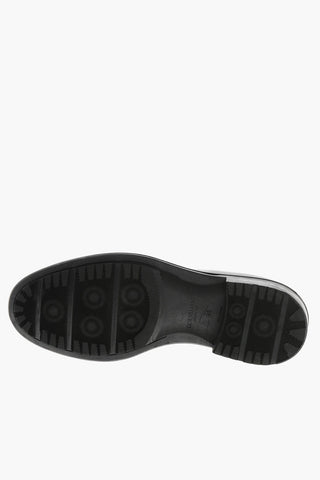 Scarpe Derby in Pelle a Tinta Unita