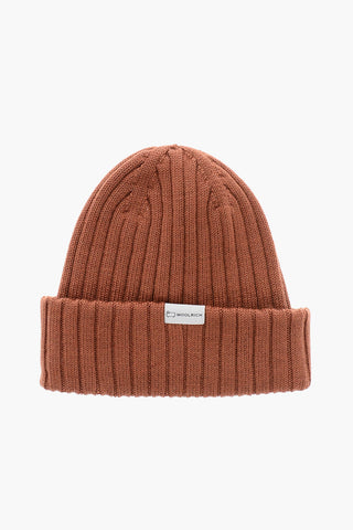 Ribbed Virgin Wool Beanie