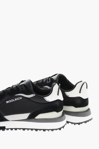 Suede RUNNING ASIA Sneakers with Fabric Inserts