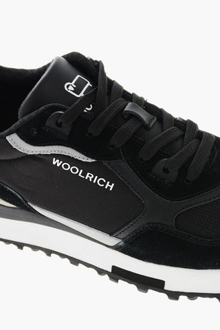 Suede RUNNING ASIA Sneakers with Fabric Inserts