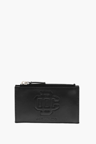 Portacarte in Pelle con Chiusura a Zip