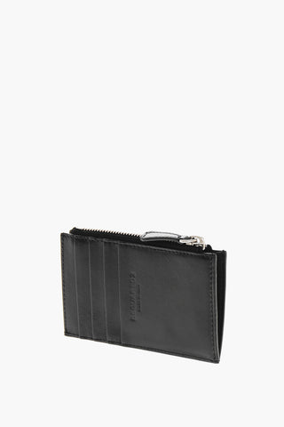 Portacarte in Pelle con Chiusura a Zip
