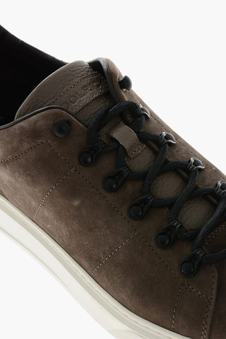 Sneakers in Suede CLASSIC COURT con Lacci Hiking 