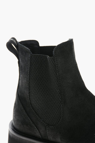 Suede Chelsea Boots with Lug Sole