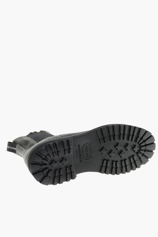 Chelsea-Stiefeletten aus Wildleder mit Profilsohle