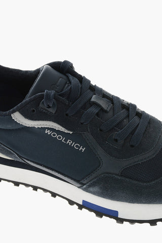 Suede RUNNING ASIA Sneakers with Fabric Inserts