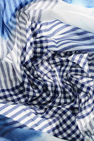 Tie Dye Wool Scarf