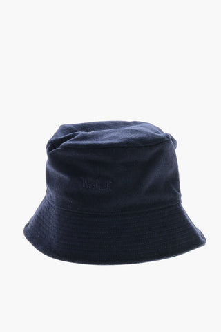 Bucket-Hut aus Wollmischung mit besticktem Logo