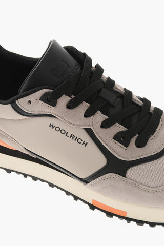 Suede RUNNING ASIA Sneakers with Fabric Inserts