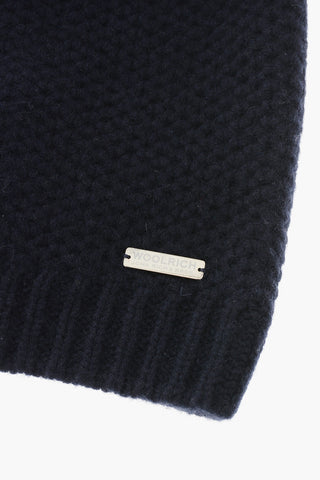 Cappello Beanie in Cashmere con PomPon in Pelliccia
