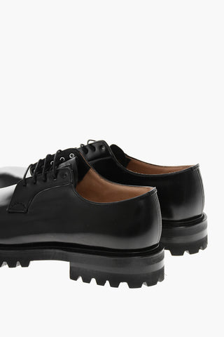 Leather SHANNON Derby Shoes with Commando Sole