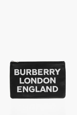 가죽 포쉐트 콘트라스트 프린트