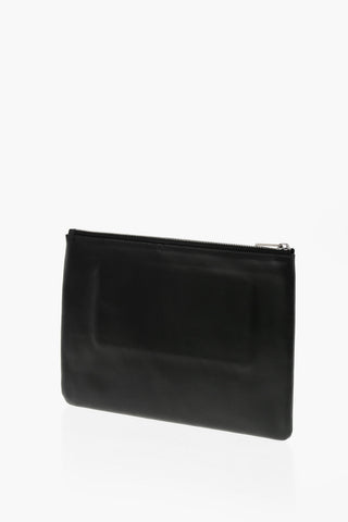 가죽 포쉐트 콘트라스트 프린트