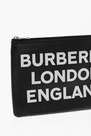 가죽 포쉐트 콘트라스트 프린트