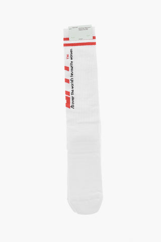 Two-Tone Long Socks