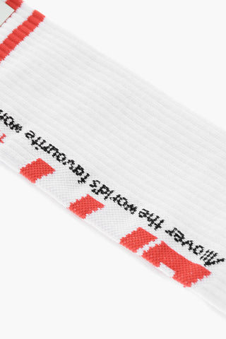 Two-Tone Long Socks