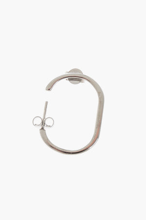 Silver Single Earring O