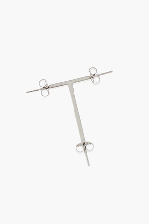 Silver Single Earring T