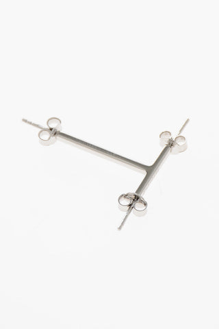 Silver Single Earring T