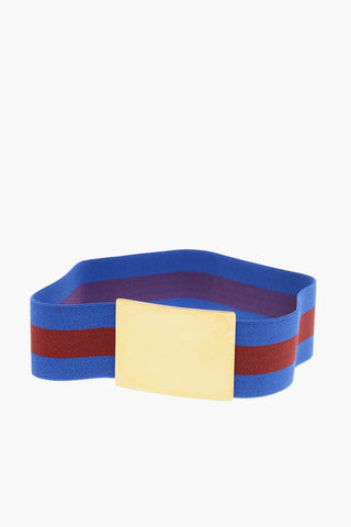 Two-Tone Nylon Stretch Maxi Belt 60mm
