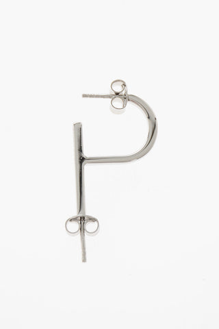 Silver Single Earring P