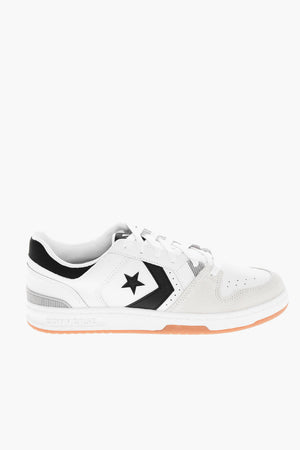 Leather Low-Top Sneakers CL98 OX with Contrasting Details