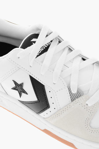 Leather Low-Top Sneakers CL98 OX with Contrasting Details