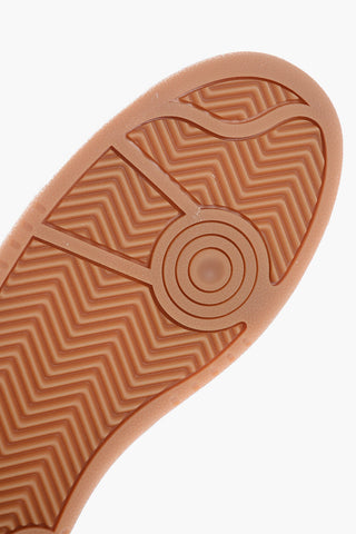 Leather Low-Top Sneakers CL98 OX with Contrasting Details