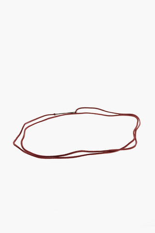 Bracciale Multistrato in Pelle con Dettaglio in Argento