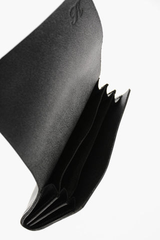 Solid Color Leather Card Holder