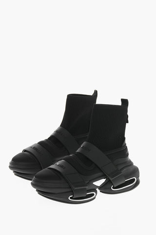 Padded Neoprene Sock B BOLD STRAP Sneakers with Touch Strap Closure