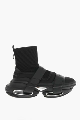 Padded Neoprene Sock B BOLD STRAP Sneakers with Touch Strap Closure