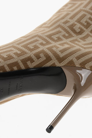 Trochetti Socks SKYE In Tessuto Monogram con Tacco 10cm 