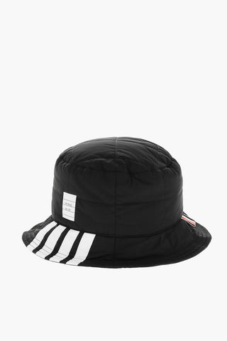Quilted Bucket Hat with Contrast Details