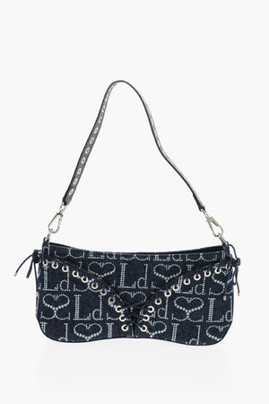 Denim Bag CLEAVAGE with All-Over Monogram